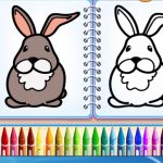 Coloring Bunny Book