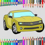 American Cars Coloring Book