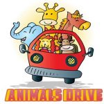 Animals Drive Jigsaw