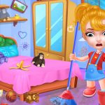 Baby Doll House Cleaning Game