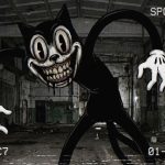 Cartoon Cat Scary