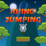 Rhino Jumping