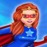 Super Power Hero Girls Runner Game Adventure