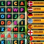 Word Search Countries